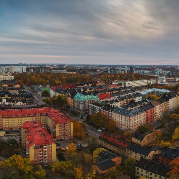 Aerial panorama of Stockholm, Sweden. Photo: Mostphotos